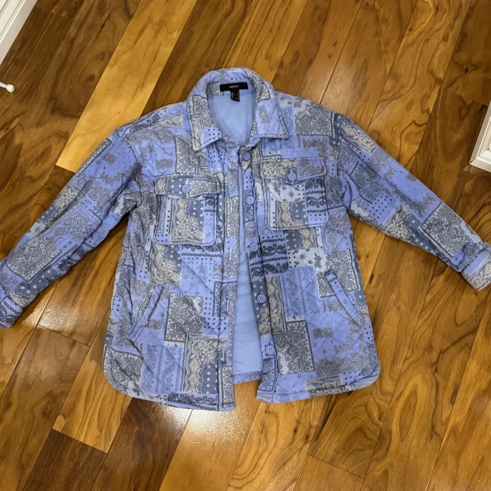 Forever 21 Quilted Jacket & Shorts Set - Picture 9 of 10